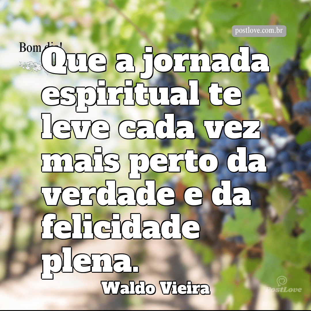 Que a jornada espiritual te leve cada vez mais perto da verdade e da felicidade plena.