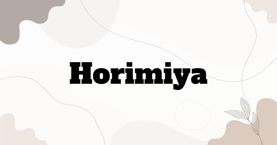 horimiya