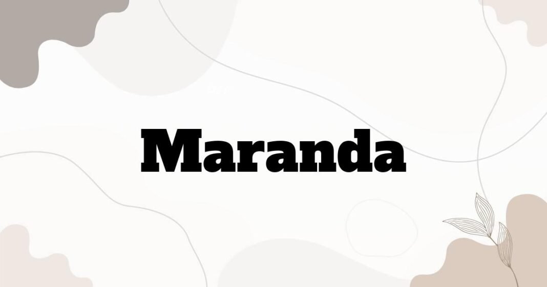 maranda