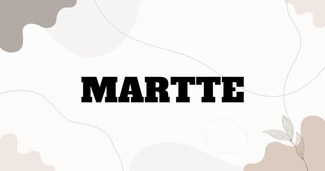 martte