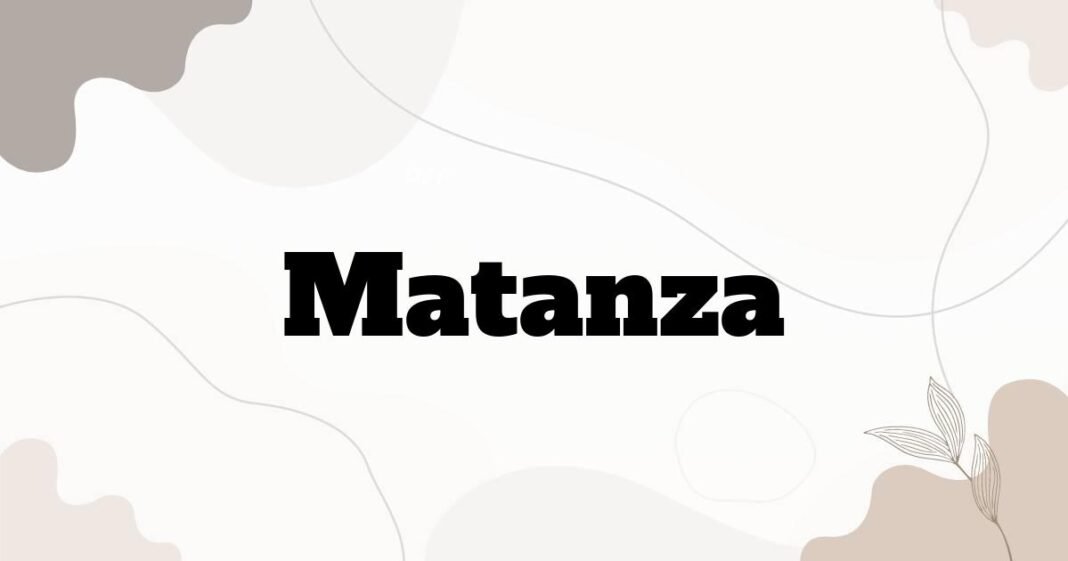 matanza