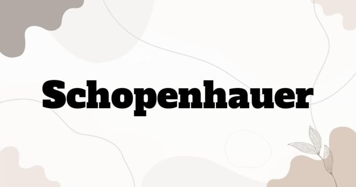 schopenhauer