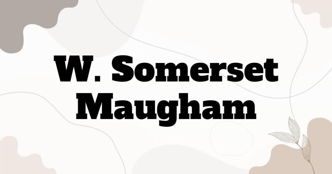 w_somerset_maugham