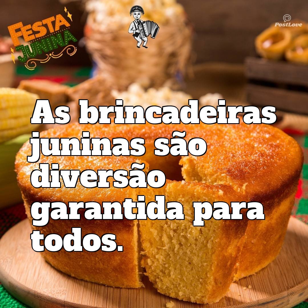 As brincadeiras juninas são diversão garantida para todos.