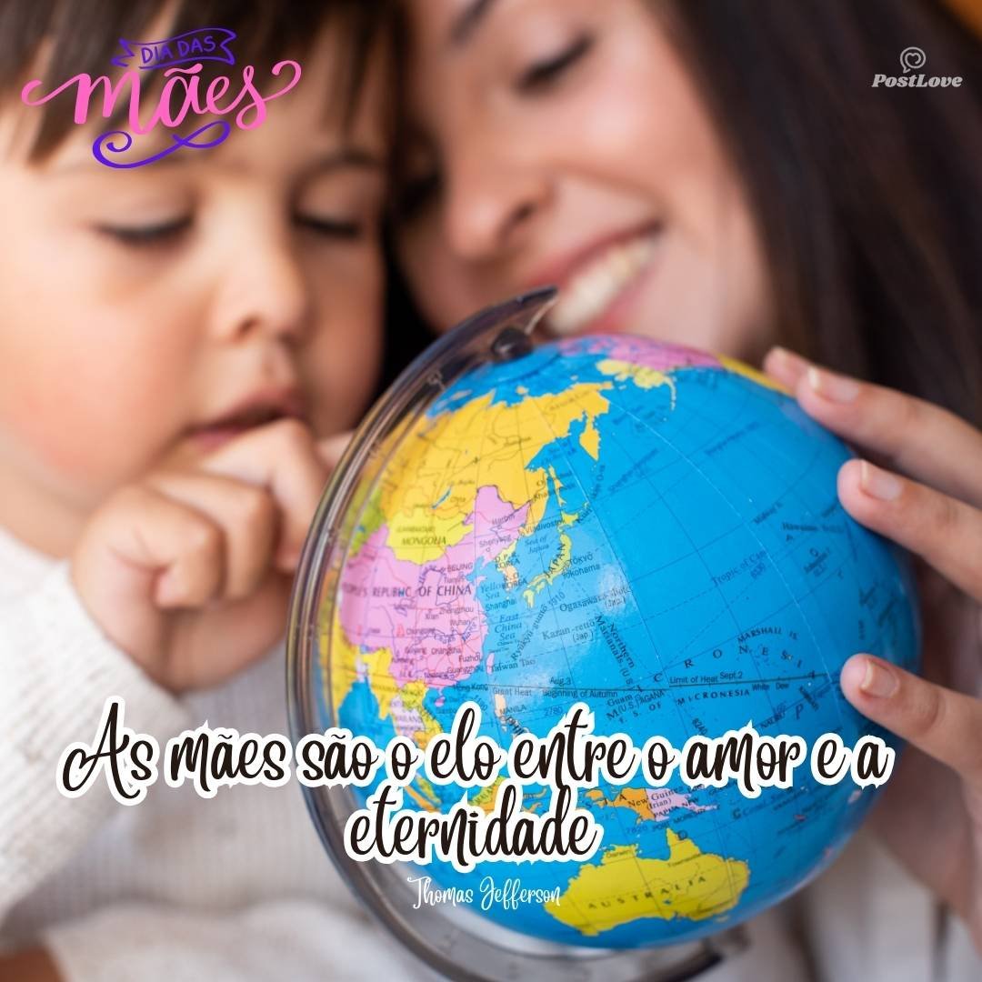 As mães são o elo entre o amor e a eternidade