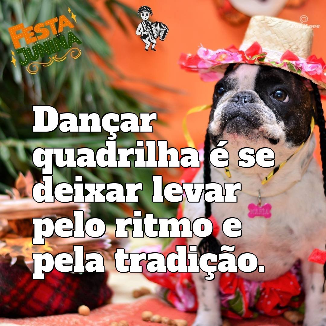 Dançar quadrilha é se deixar levar pelo ritmo e pela tradição.