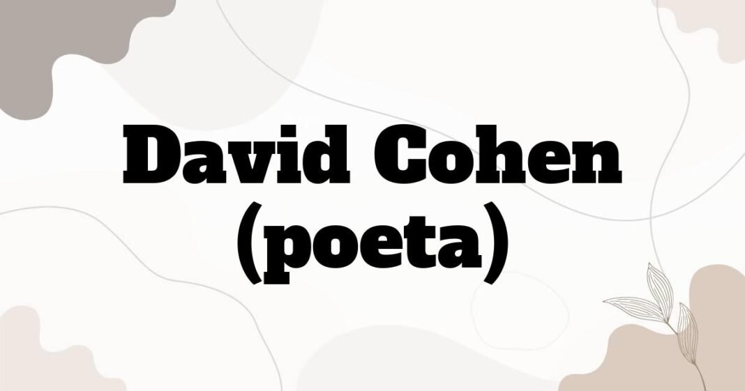 david_cohen_poeta