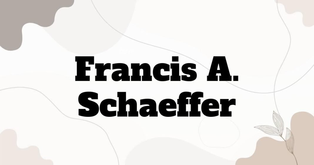 francis_a_schaeffer
