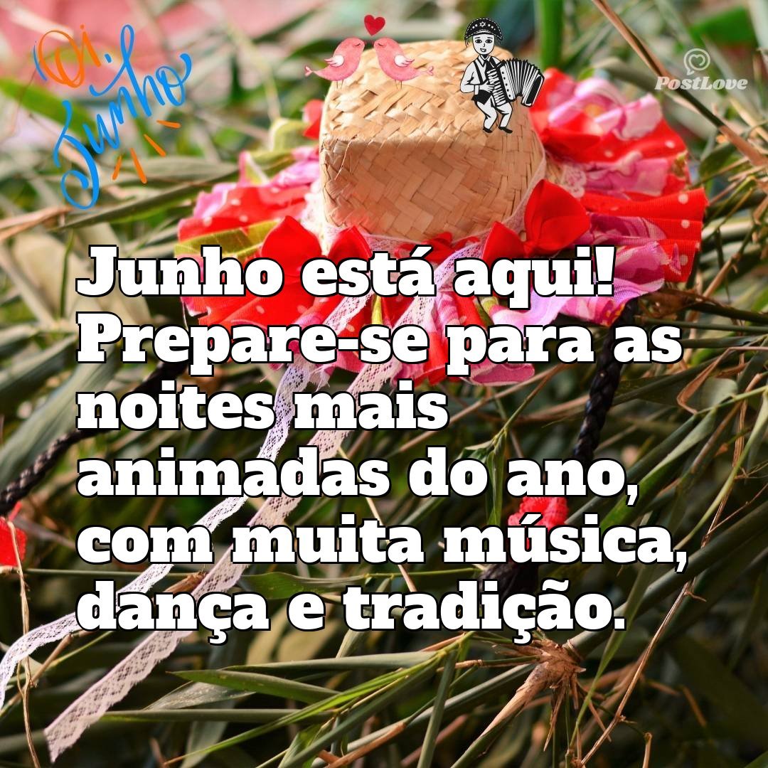 Junho está aqui! Prepare-se para as noites mais animadas do ano, com muita música, dança e tradição.