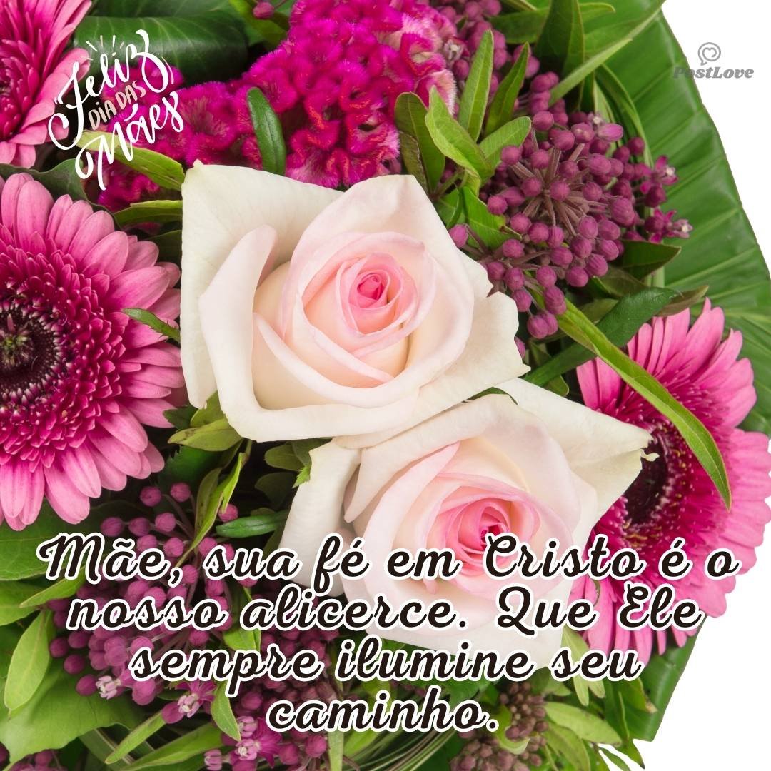 Mãe, sua fé em Cristo é o nosso alicerce. Que Ele sempre ilumine seu caminho.