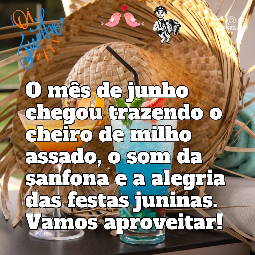 O mês de junho chegou trazendo o cheiro de milho assado, o som da sanfona e a alegria das festas juninas. Vamos aproveitar!