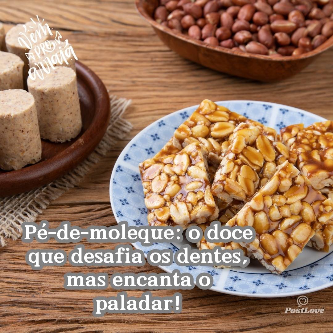 Pé-de-moleque: o doce que desafia os dentes, mas encanta o paladar!