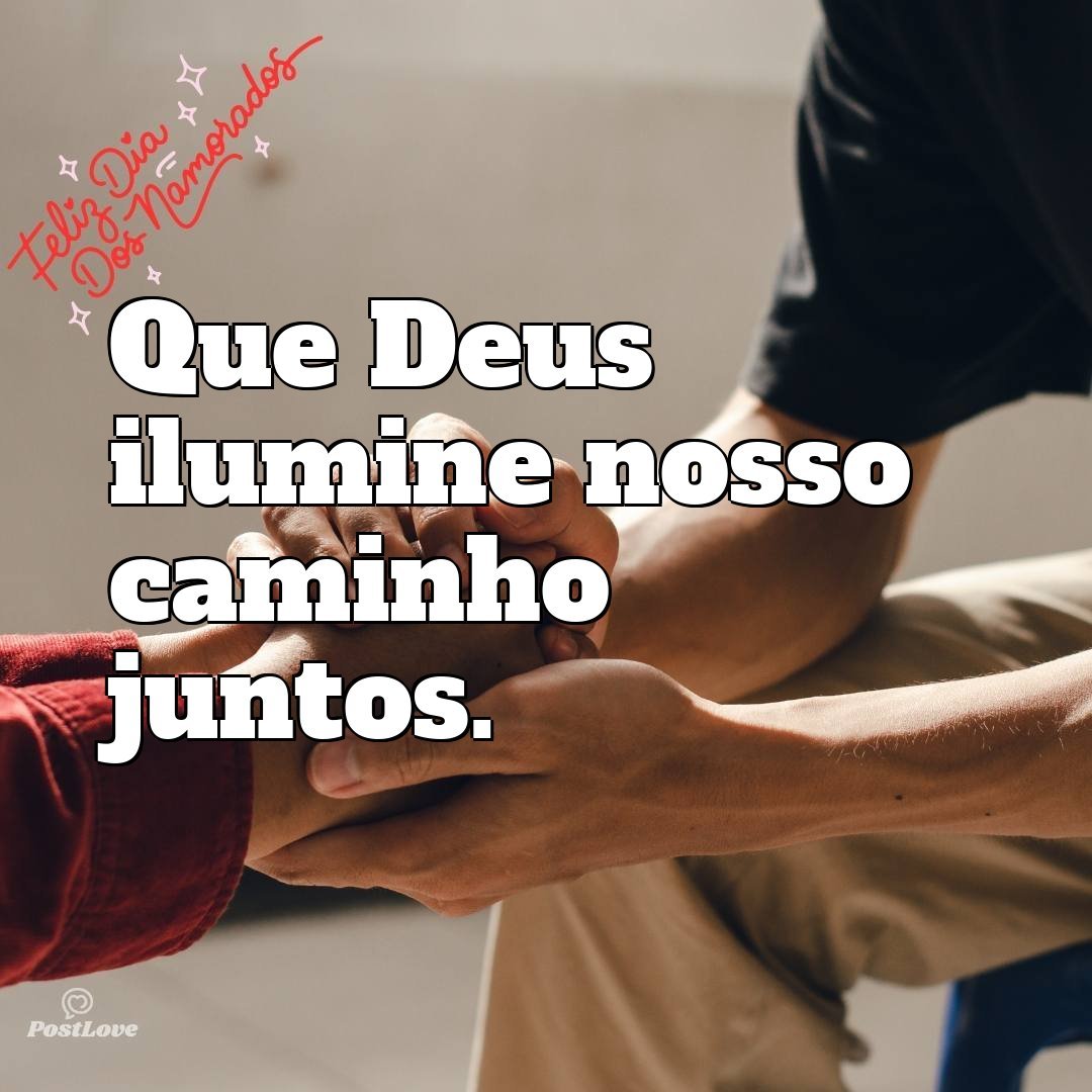 Que Deus ilumine nosso caminho juntos.