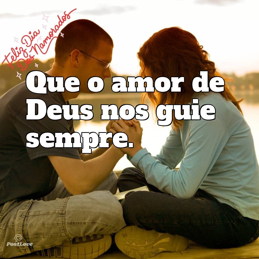 Que o amor de Deus nos guie sempre.