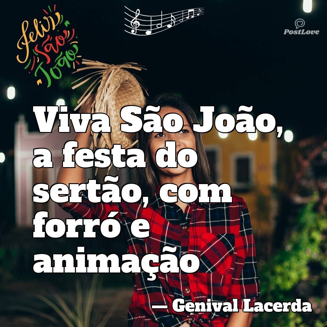 Viva São João, a festa do sertão, com forró e animação