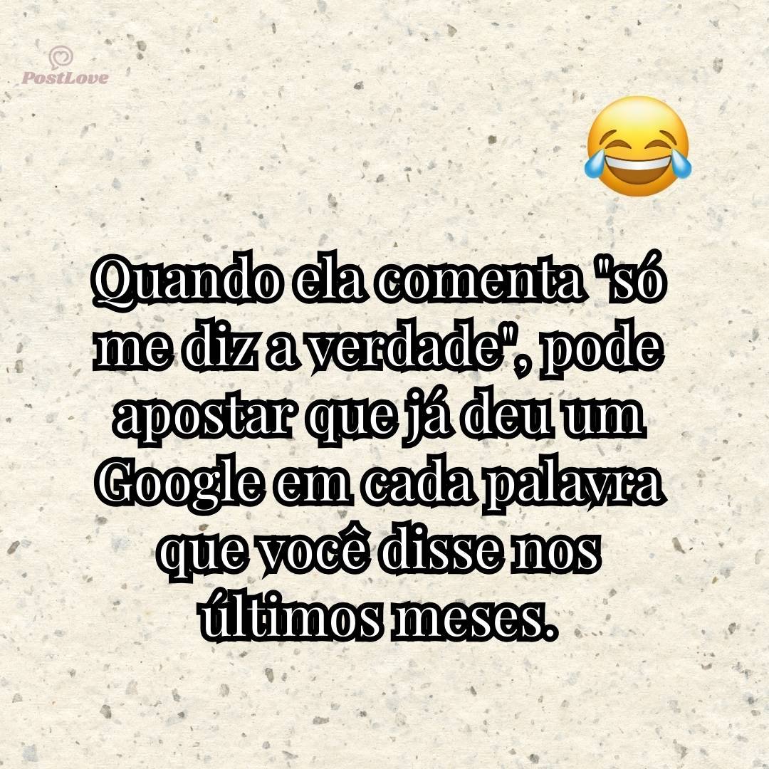 Quando ela comenta