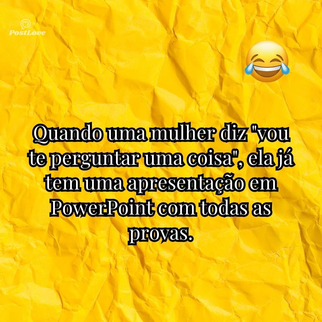 Quando uma mulher diz