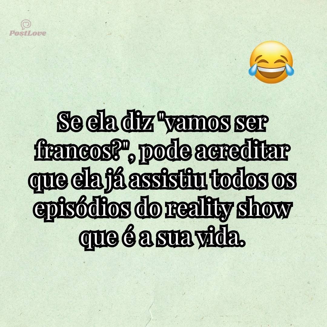Se ela diz