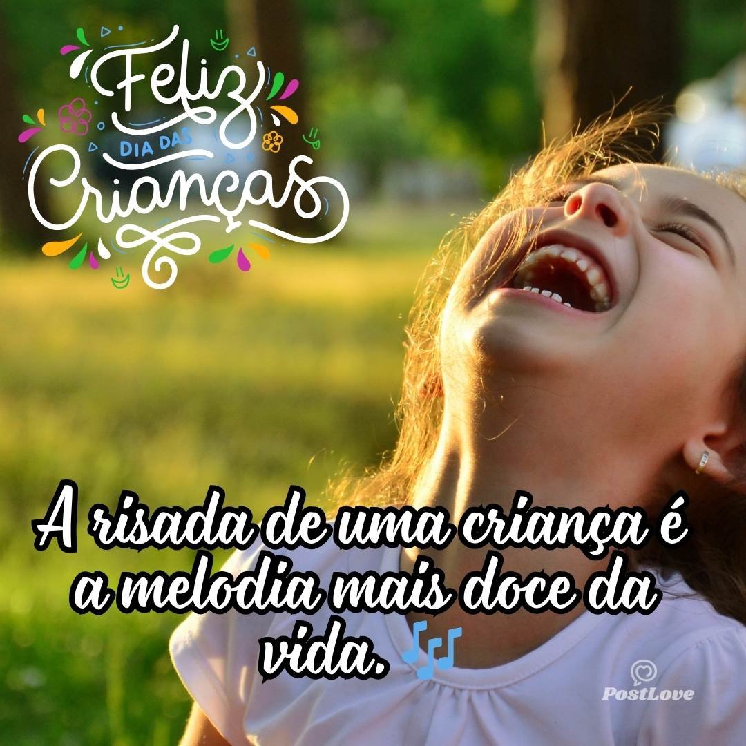 A risada de uma criança é a melodia mais doce da vida. 🎶