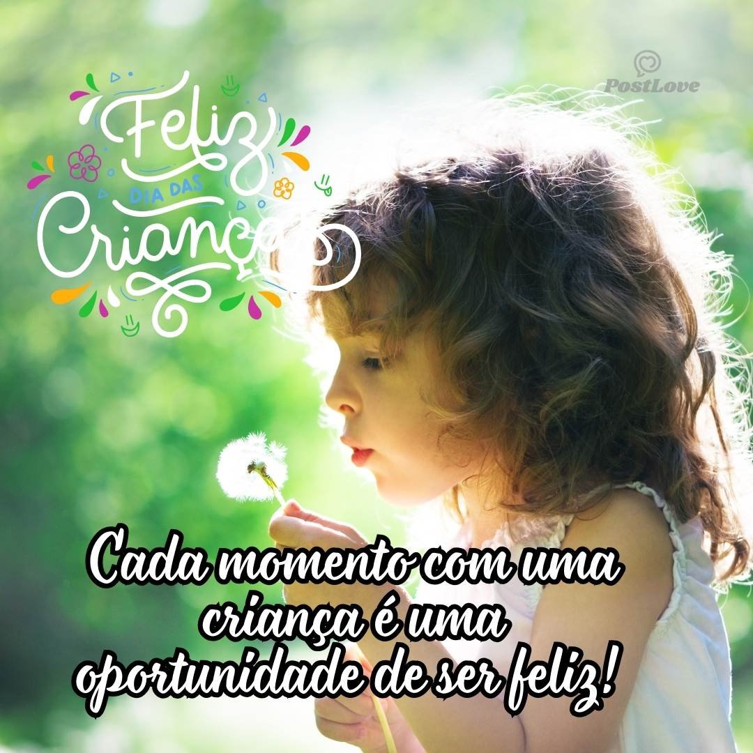 Cada momento com uma criança é uma oportunidade de ser feliz! 😄