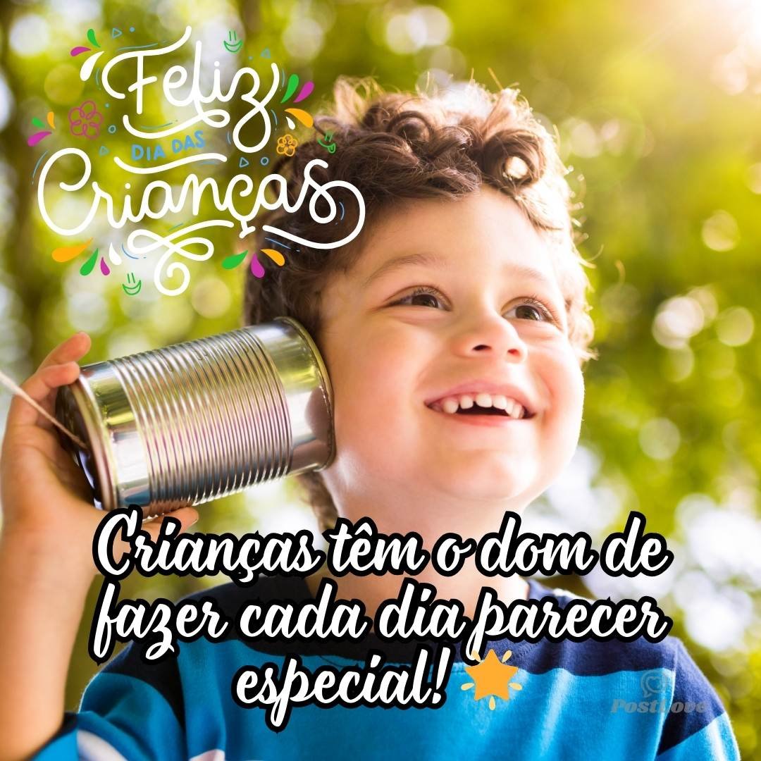 Crianças têm o dom de fazer cada dia parecer especial! 🌟
