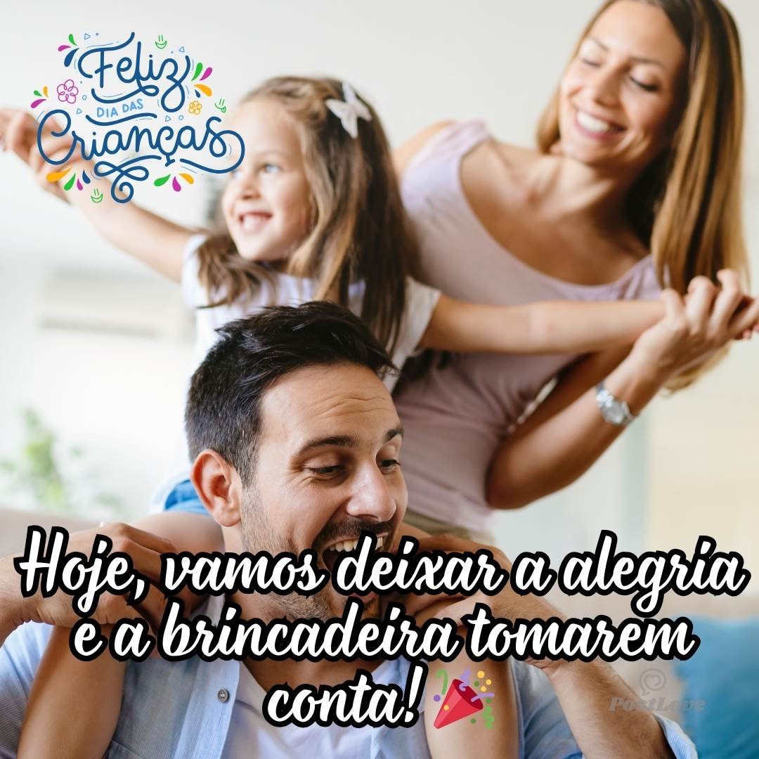 Hoje, vamos deixar a alegria e a brincadeira tomarem conta! 🎉