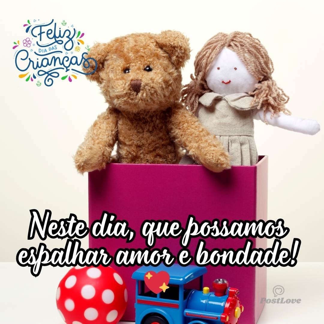 Neste dia, que possamos espalhar amor e bondade! 💖