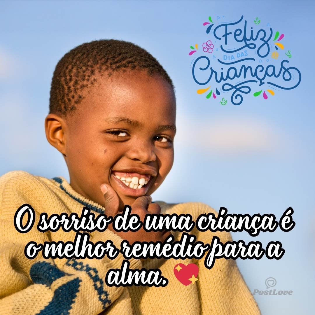 O sorriso de uma criança é o melhor remédio para a alma. 💖