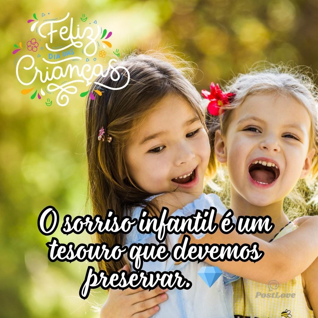 O sorriso infantil é um tesouro que devemos preservar. 💎