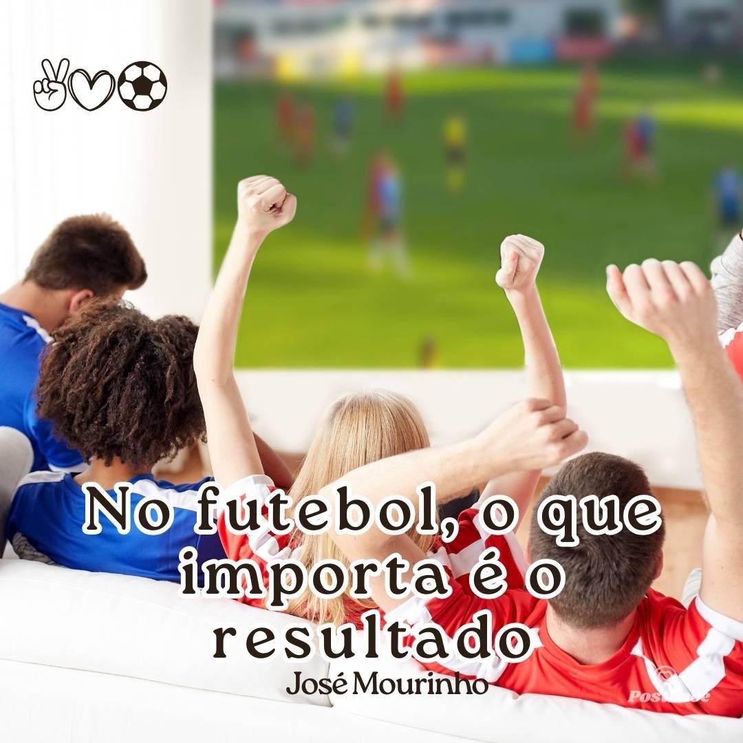 No futebol, o que importa é o resultado